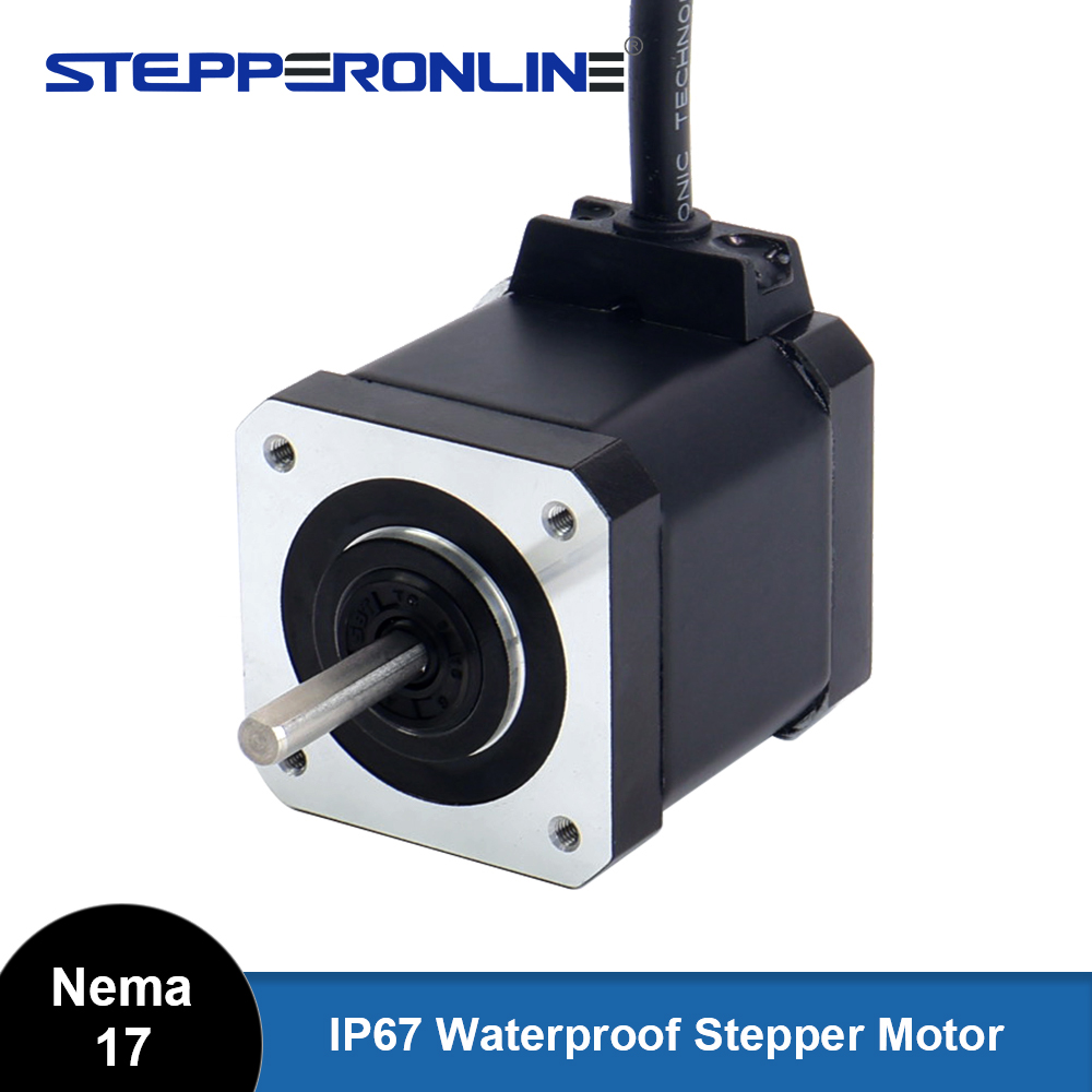 Closed Loop Stepper Motor Nema 17 - STEPPERONLINE Nema 17 IP67 Wasserdichter Schrittmotor