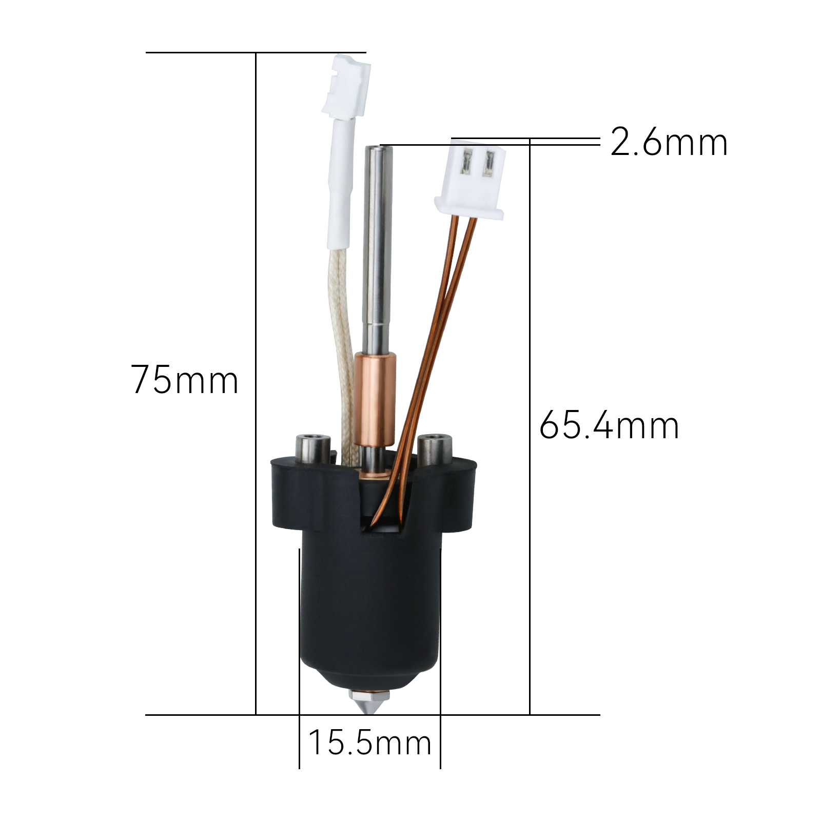 Für Creality K1C/K1 Max Hotend – High Flow Ceramic Hotend Bewertung und Preis