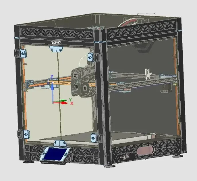 Sovol SV08 Full-PC-Gehäuse-Kit – Corexy 3D Printer Kit Bewertung und Preis